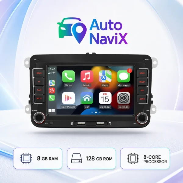 Volkswagen Golf 5 2003–2009 – 7" Android мултимедија – 8GB/128GB